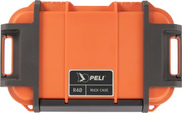 PELI R40 orange von oben