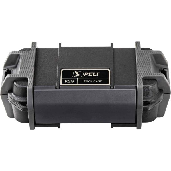 PELI R20 Frontansicht schwarz